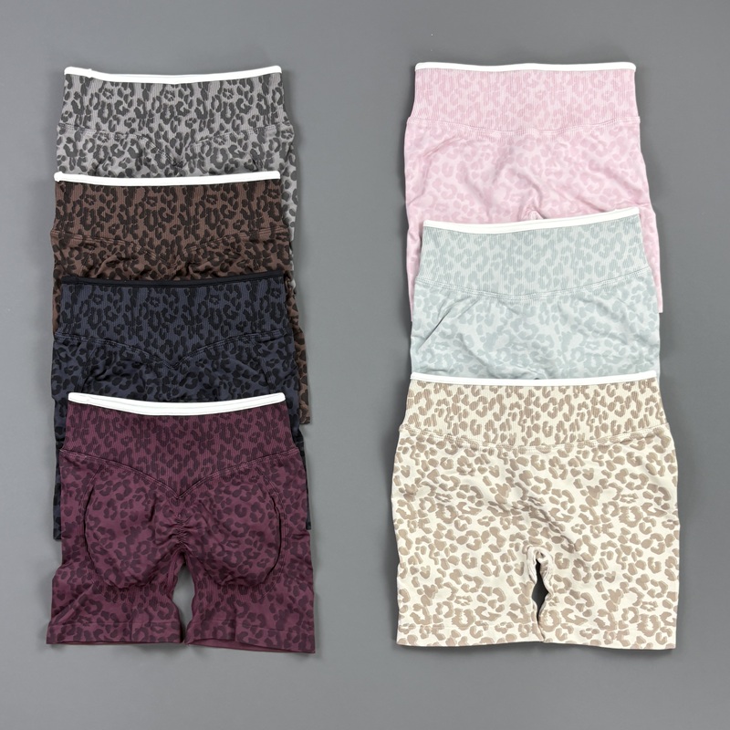 Yoga Fitness Workout - Shorts de Ginástica HISTELLO com Estampa