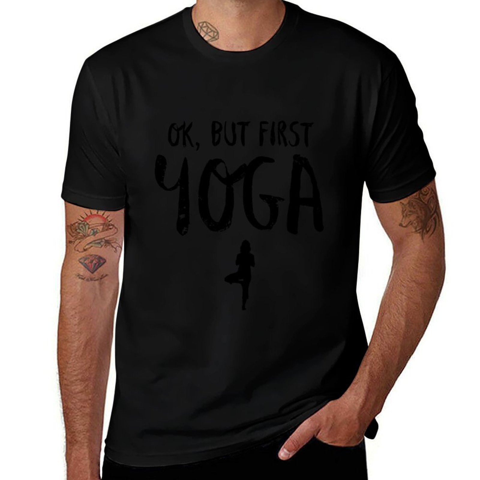 Yoga In Fitness First - Ok, mas primeiro o yoga, camiseta