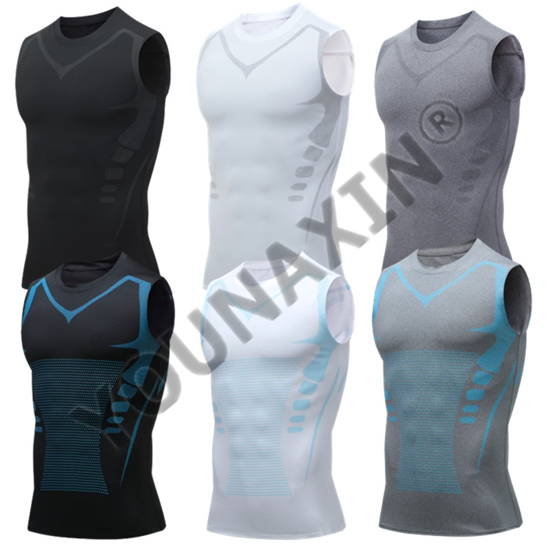 Yoga Fitness Top - Conjunto de 3 Camisetas Sem Mangas