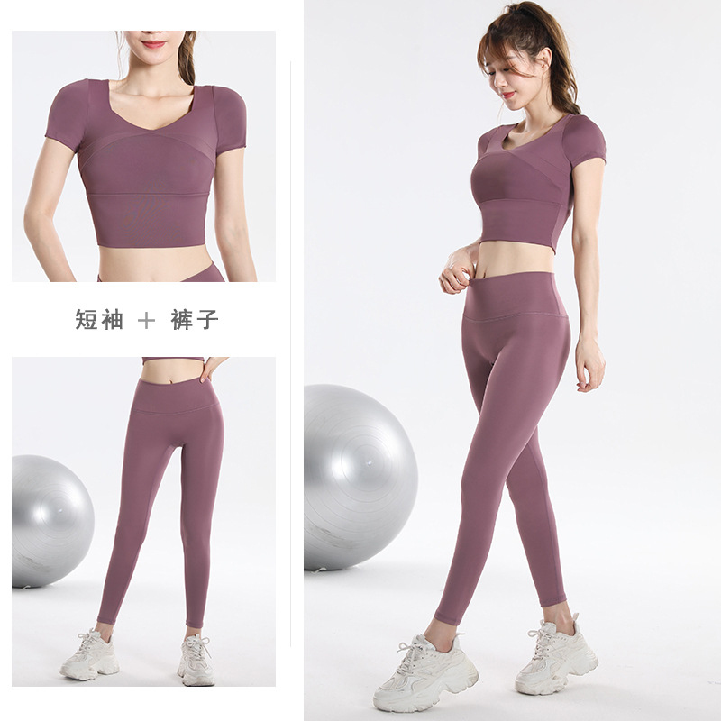 Conjunto de Secagem Rápida: To - Yoga Fitness Workout avaliação e preço