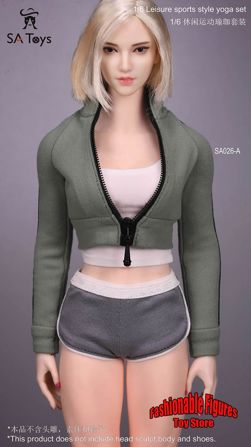 Savtoys 1/6 feminino soldado e - Yoga In Fitness First avaliação e preço