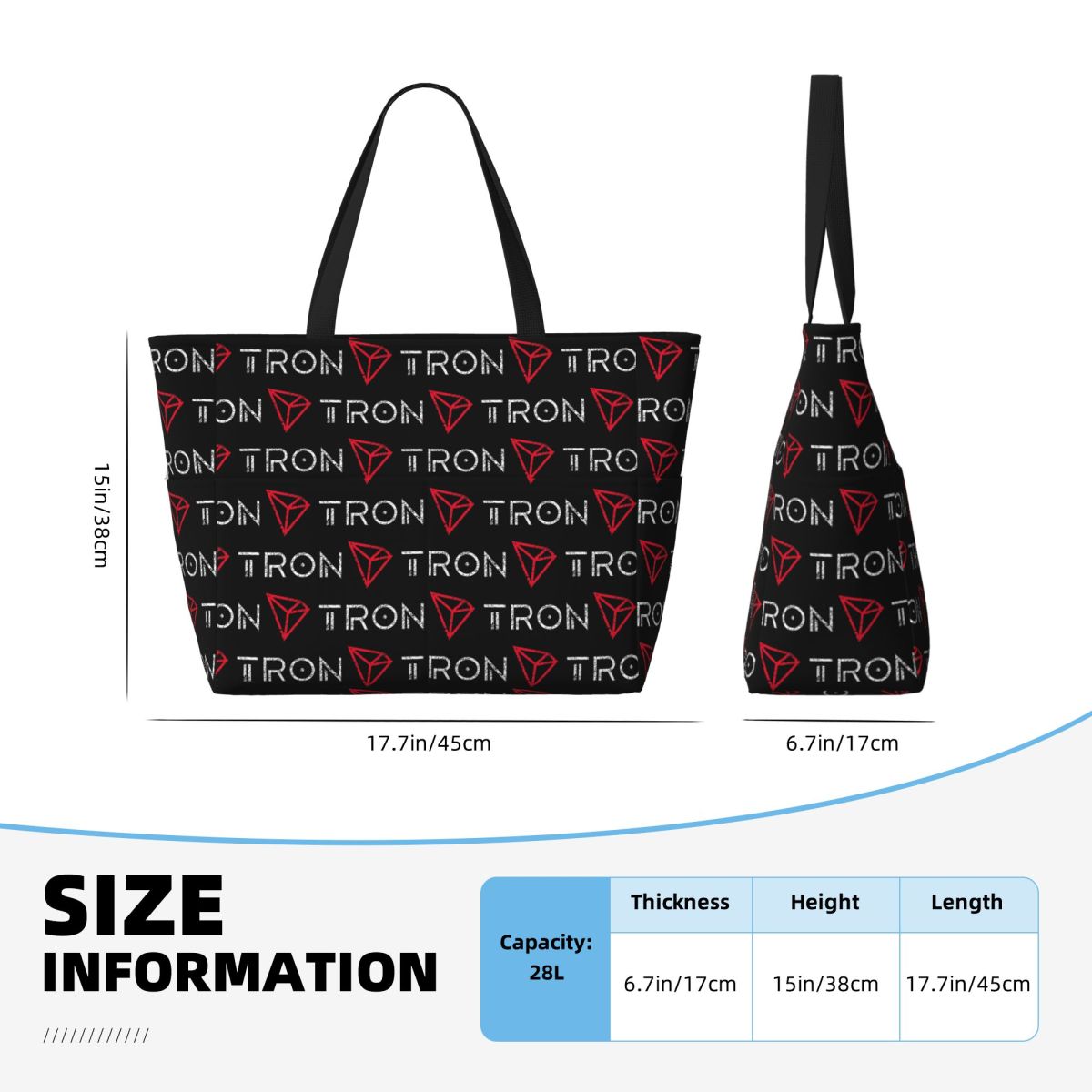 Bolsa de Praia Grande Tron TRX - Yoga Fitness Trx avaliação e preço