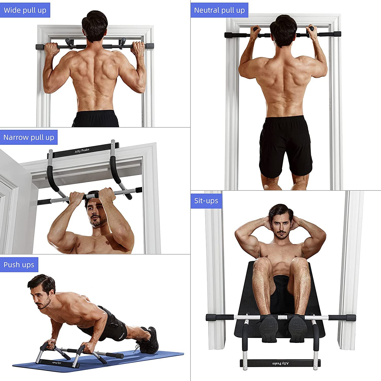 Equipamento de Fitness para In - Pull Up Bar Doorframe avaliação e preço