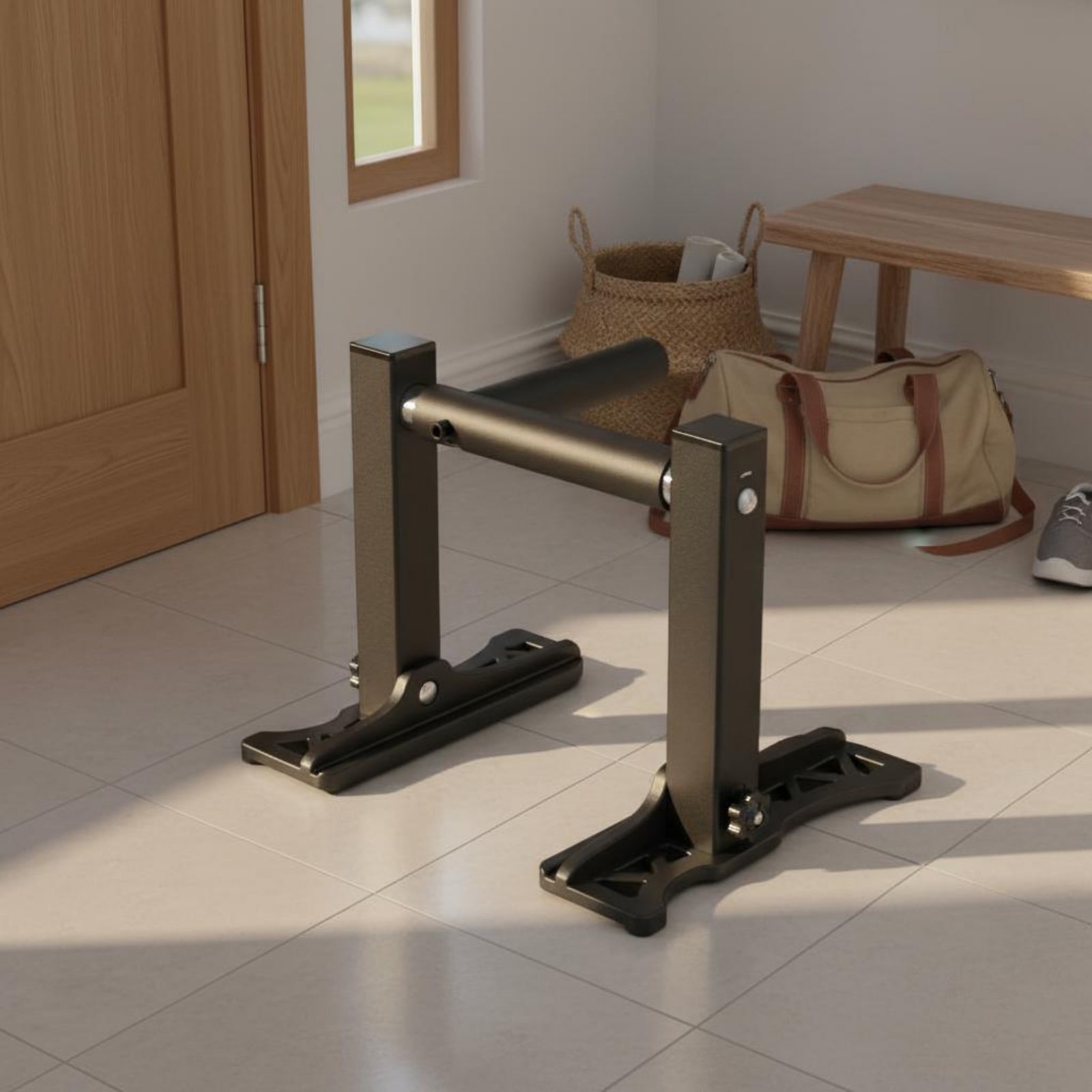 2 Peças Suporte Ajustável para - Pull Up Bar Doorframe avaliação e preço