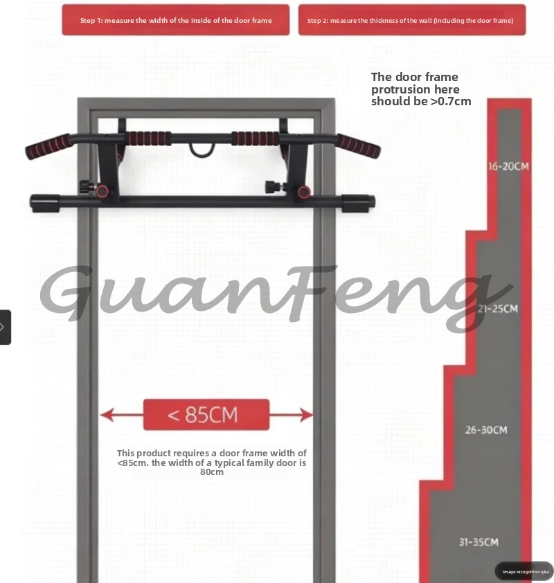 Barra de Exercícios para Porta - Pull Up Bar Doorframe avaliação e preço