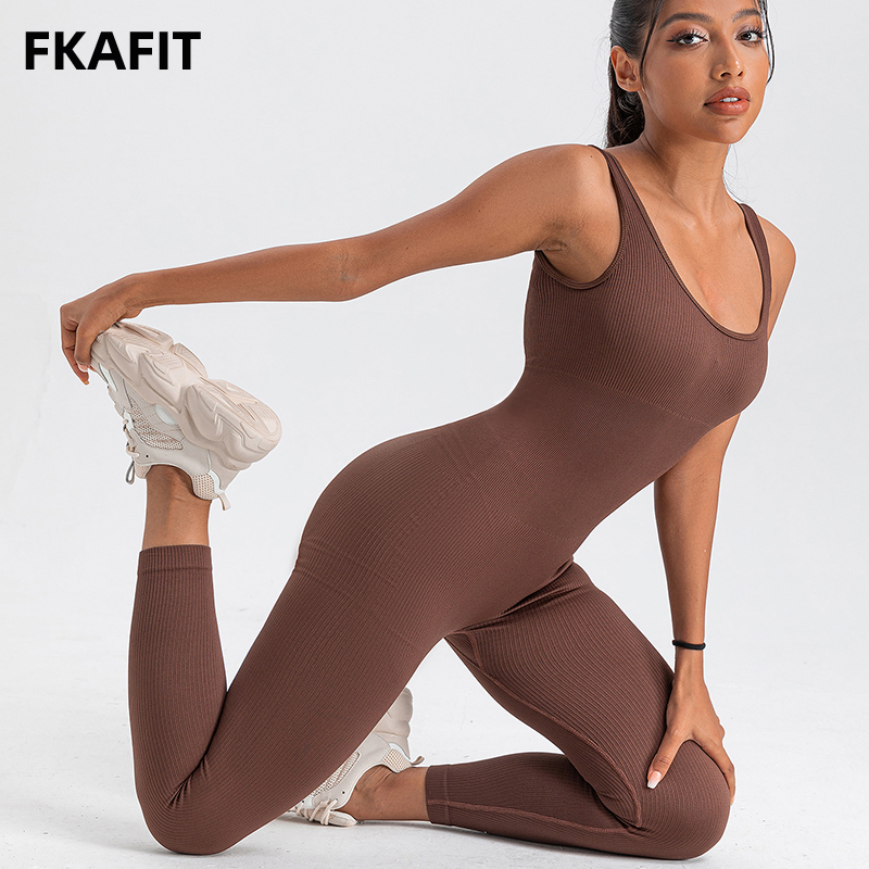 Macacões femininos de manga co - Yoga Fitness Fit Club avaliação e preço