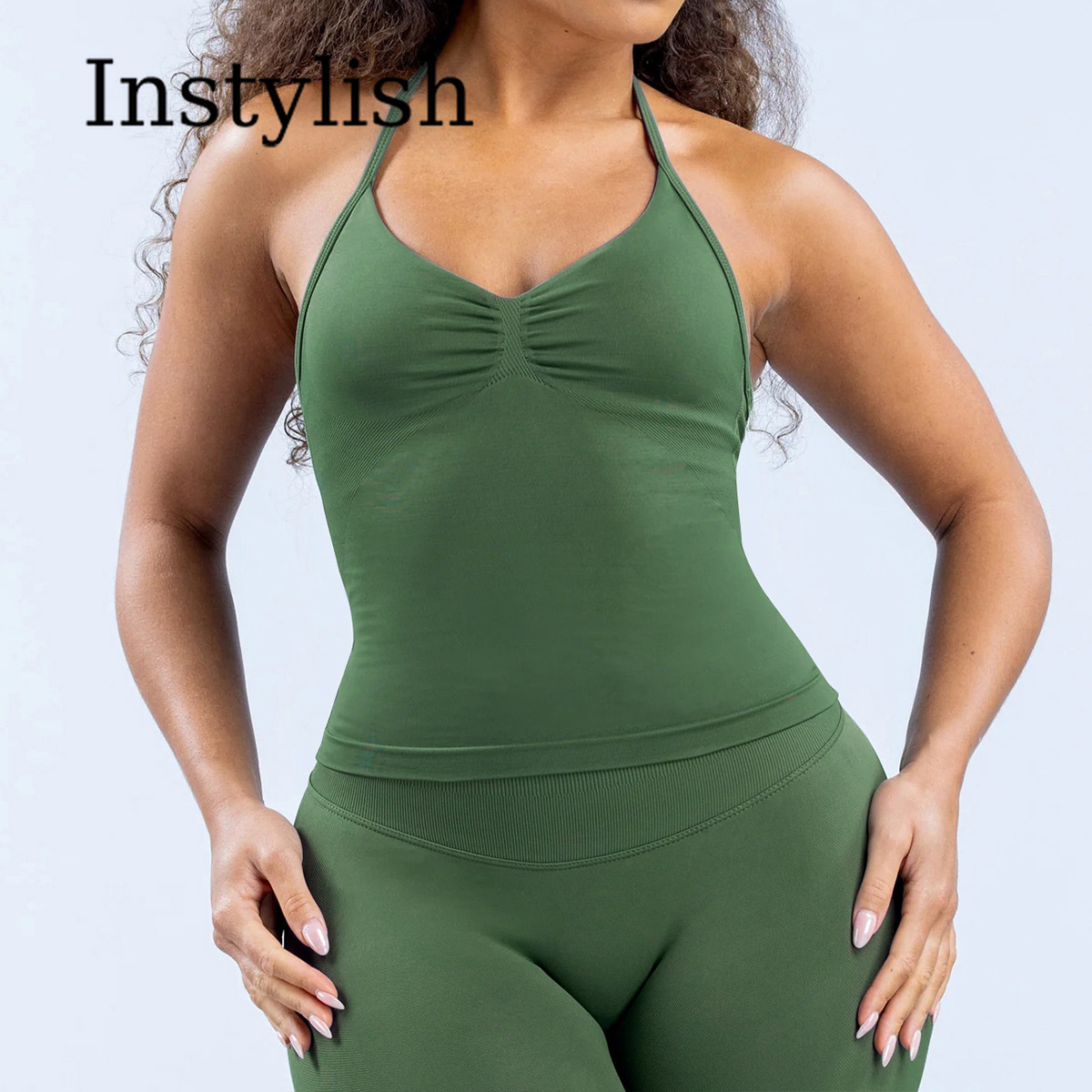 Conjunto de Yoga Sem Costura p - Yoga Fitness Workout avaliação e preço