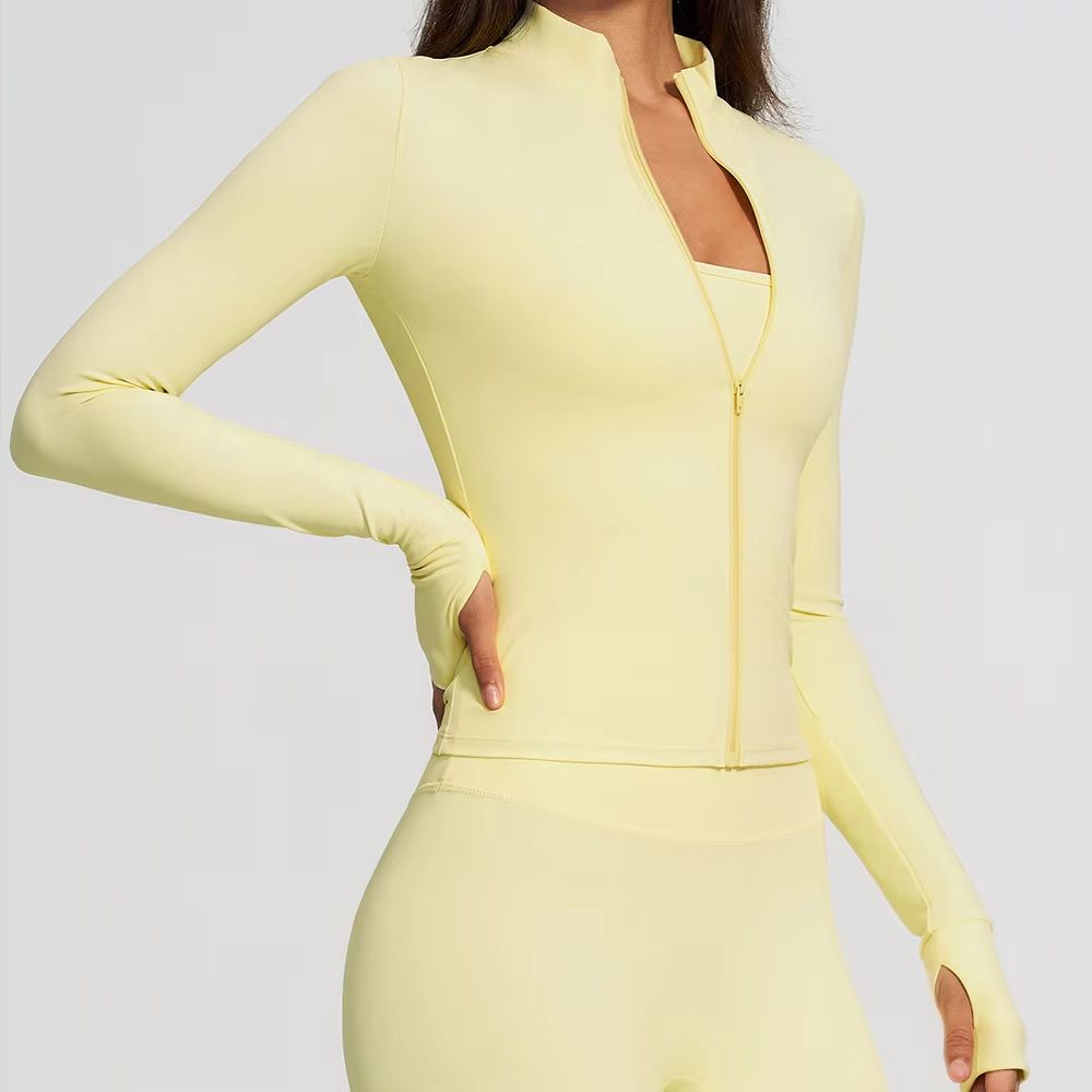 Camisa de Yoga Feminina com Zí - Fitness Yoga Only For Women avaliação e preço