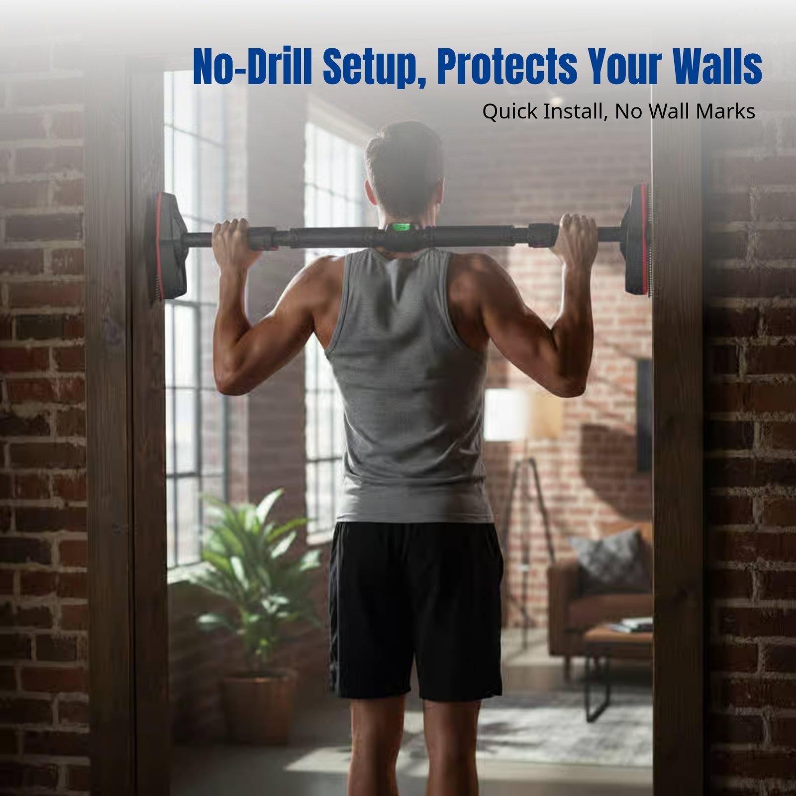 Barra de Exercícios para Porta - Pull Up Bar Doorframe avaliação e preço