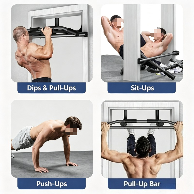Barra de Exercícios Portátil p - Pull Up Bar Doorframe avaliação e preço